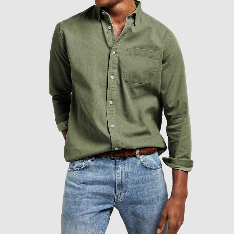 Gabriel™ | Camicia Basica in Cotone da Uomo