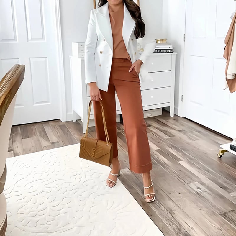 Liseth | Pantaloni a Gamba Larga