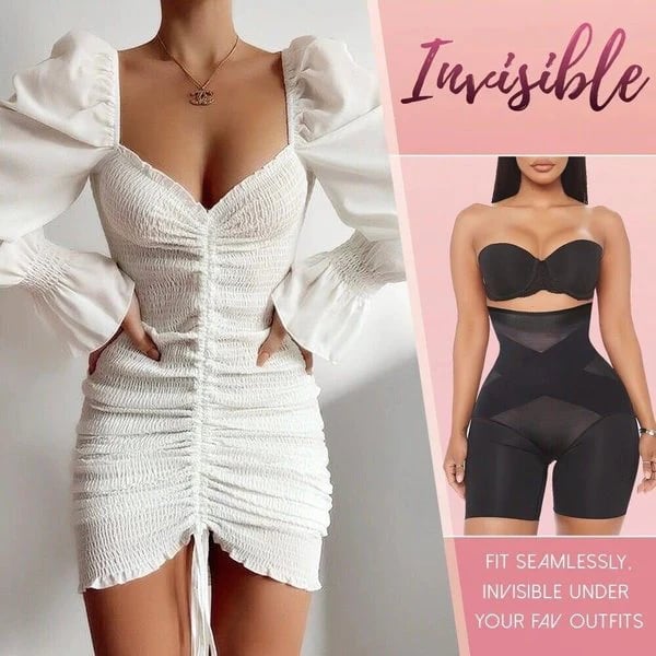 TummyCurve | Pantaloncini con controllo addominale incrociato