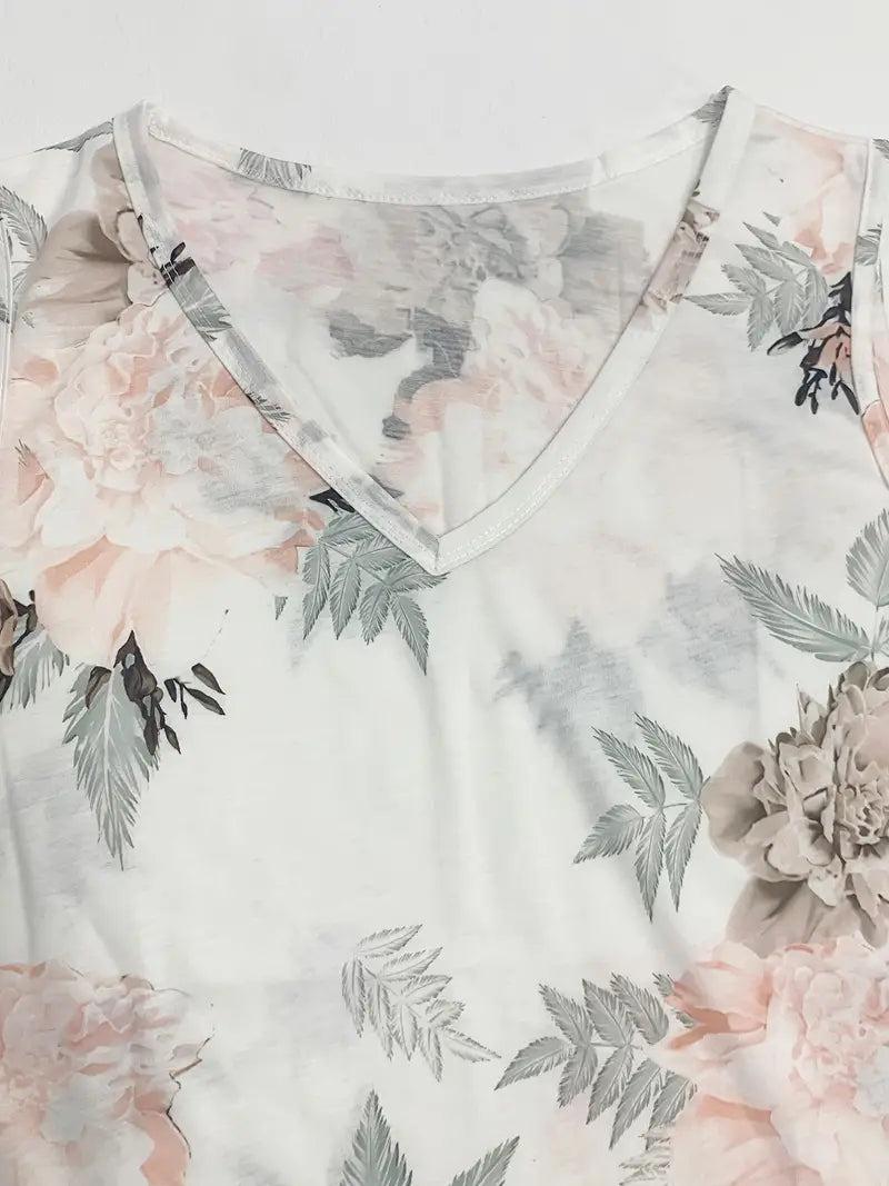Magdala | Camiseta Versatile con collo a V