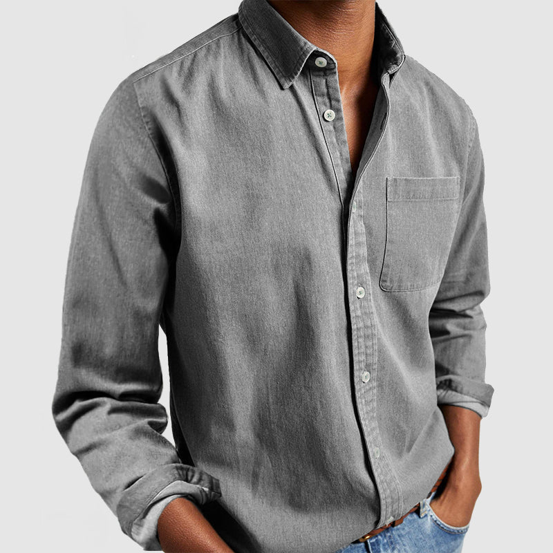 Gabriel™ | Camicia Basica in Cotone da Uomo