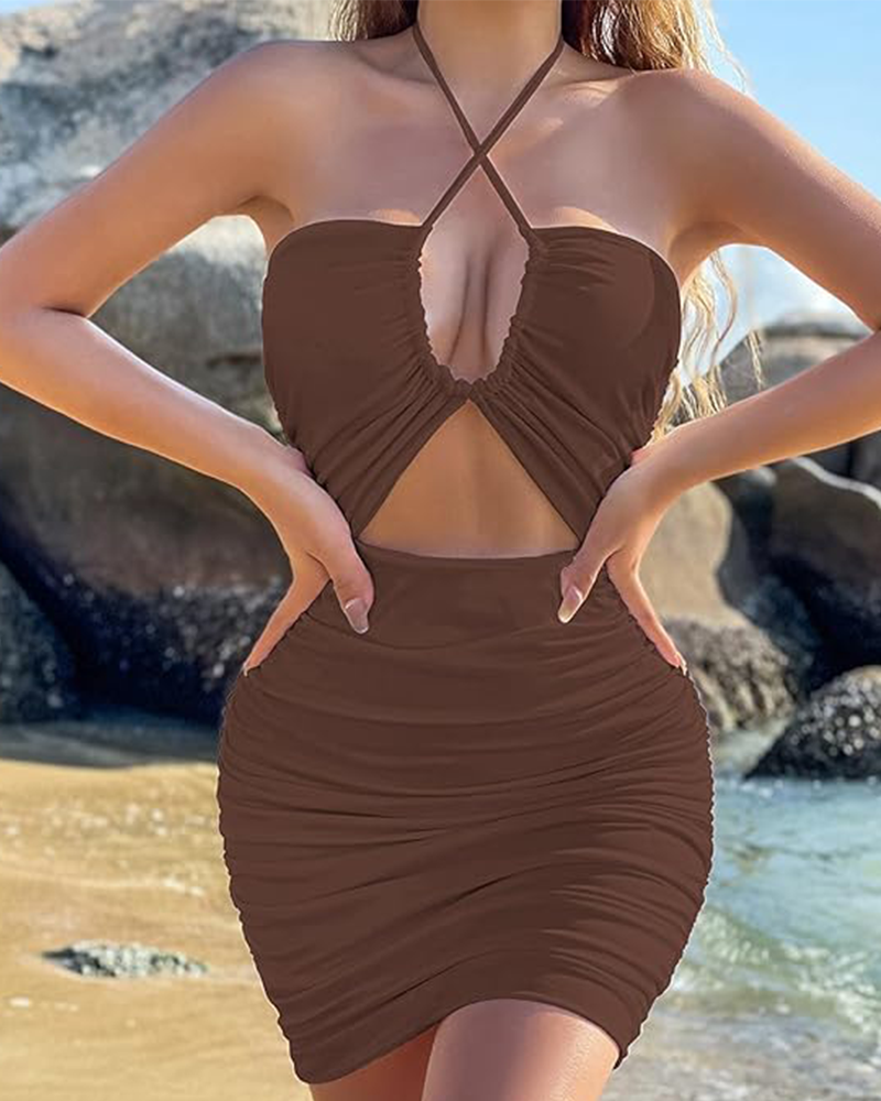 Perla | Mini Vestito Arricciato