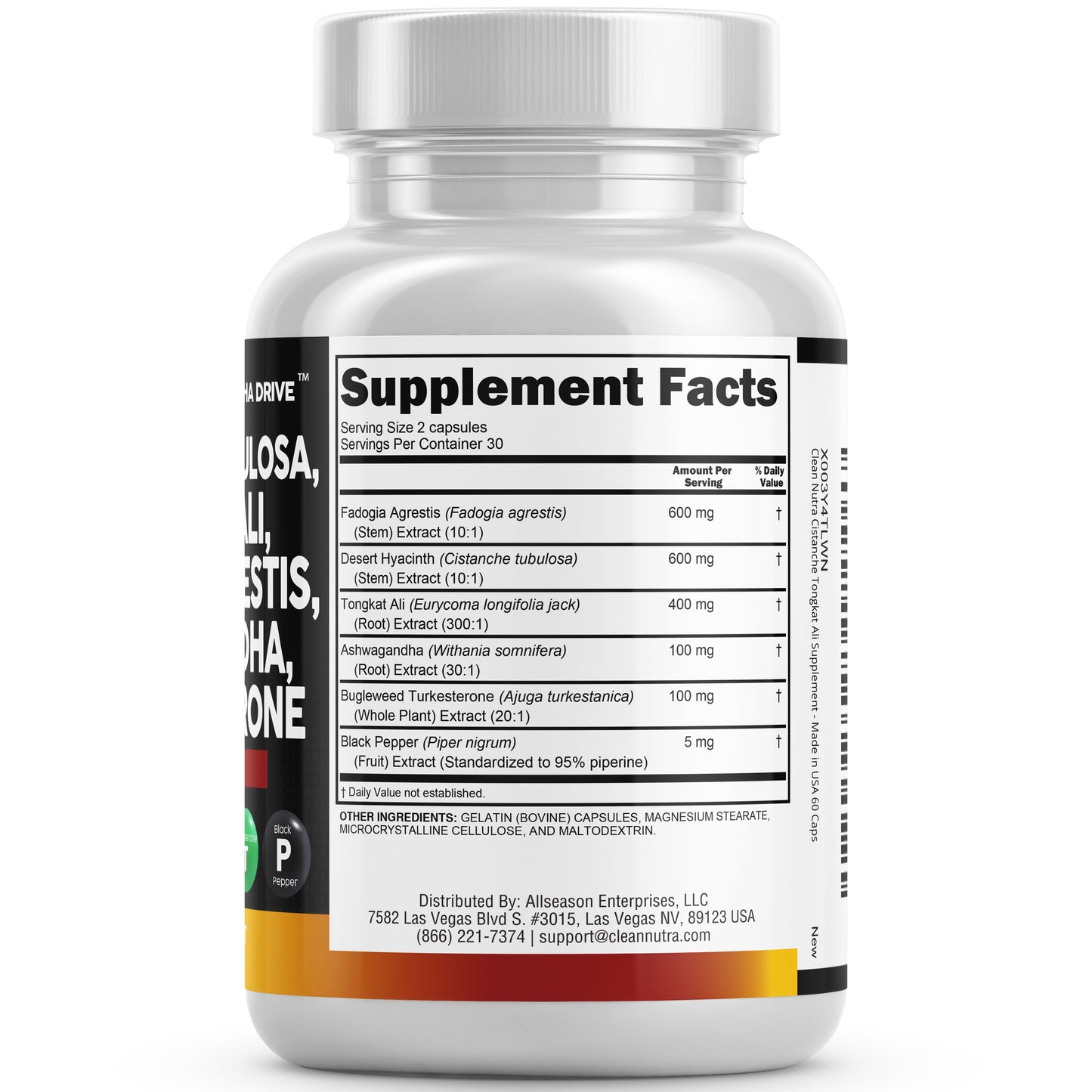 AlphaMen | Supporto Erboristico per Testosterone, Forza e Vitalità