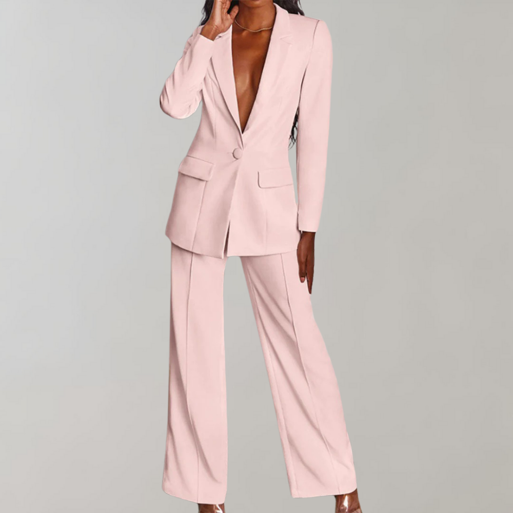 Gretel™ | Elegante Completo Due Pezzi: Blazer e Pantaloni