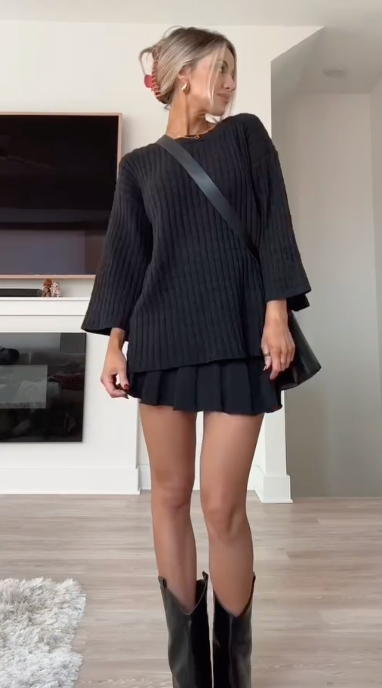 Tina | Set Mini Gonna e Maglione