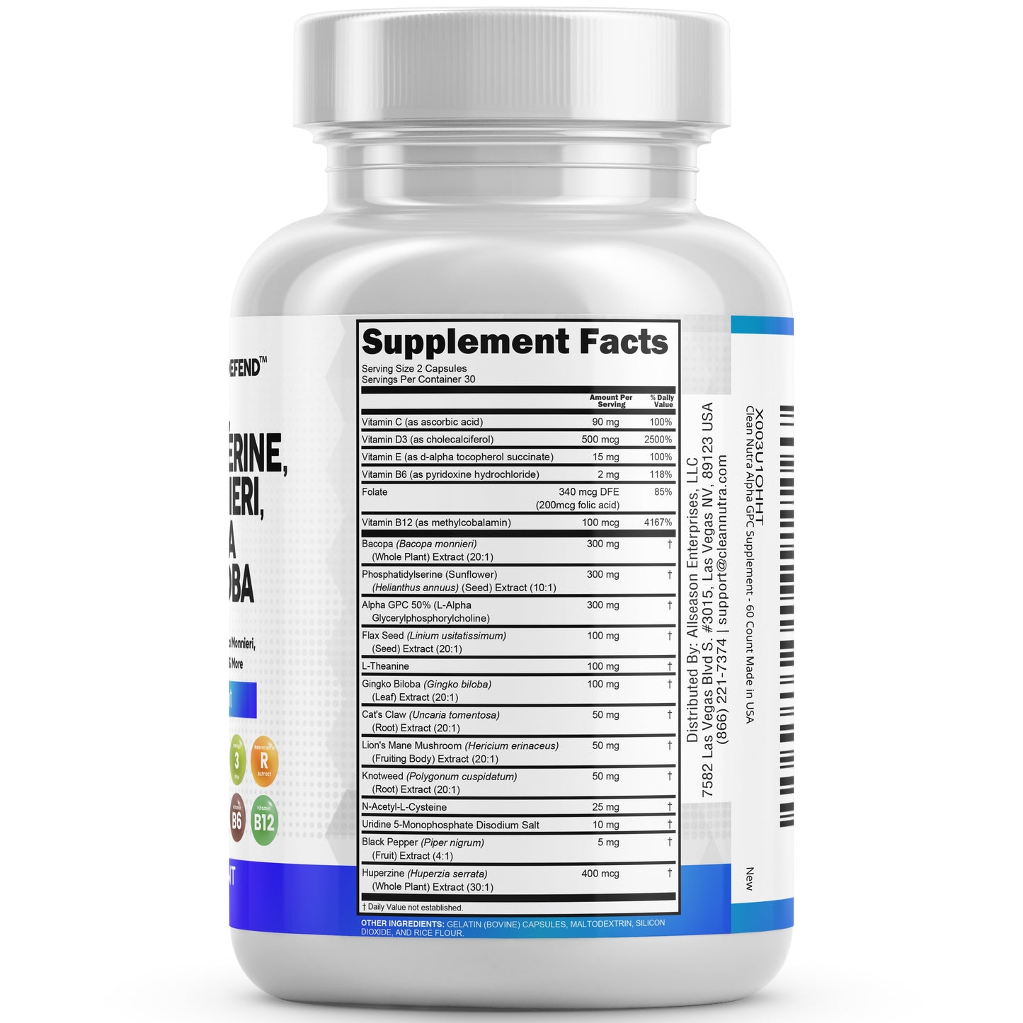 CogniDefend | Il complesso vitaminico che potenzia la tua concentrazione quotidiana