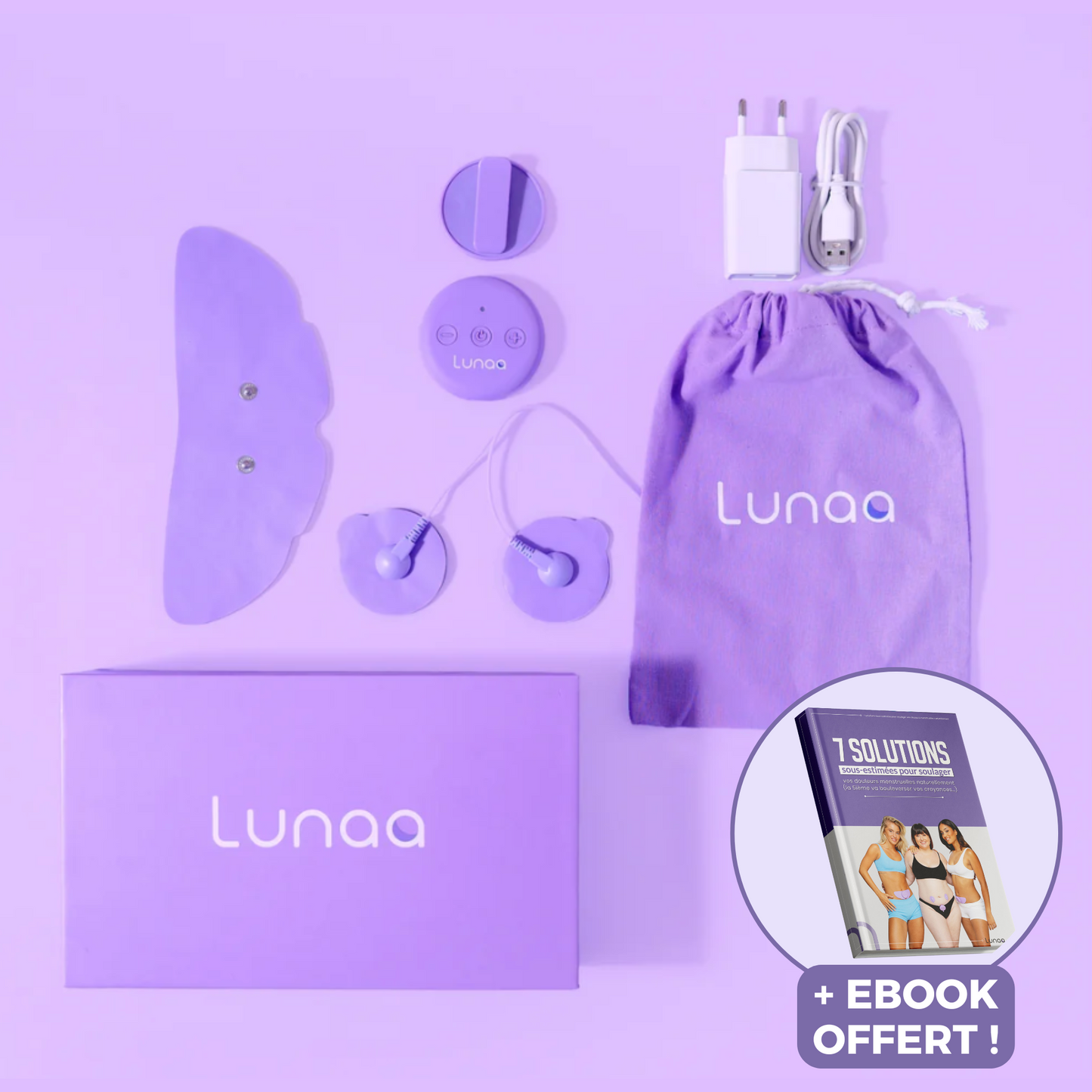 Lunaa Pack | Massaggiatore per il Relax durante la Menstruazione