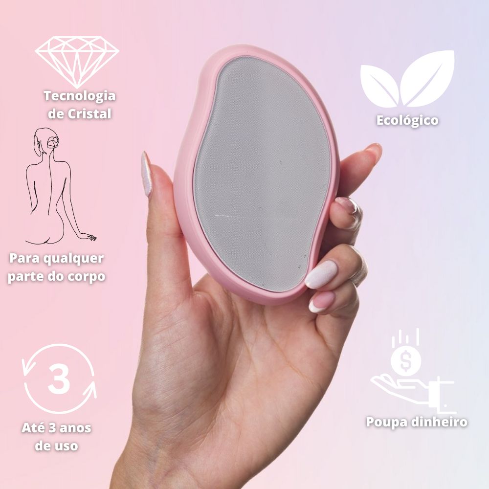 SilkyErase™ | Rimuovi Peli e Esfoliante Cristallino