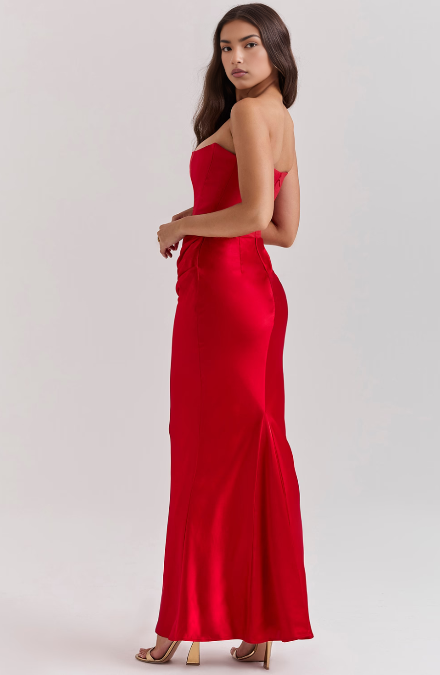 Shayla™ | Elegante Abito Maxi Senza Maniche in Stile Corsetto