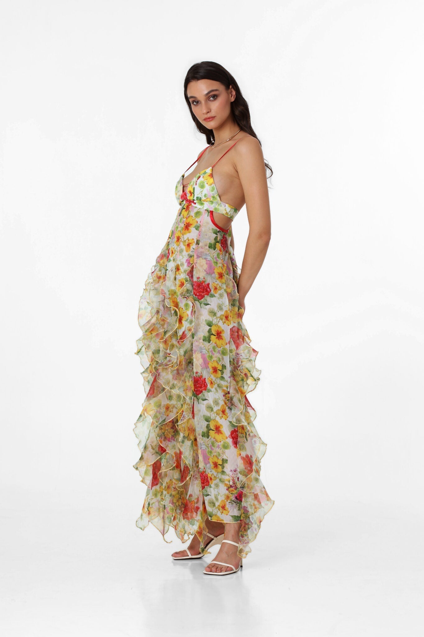 Jeanne | Vestito con Volant per l'Estate