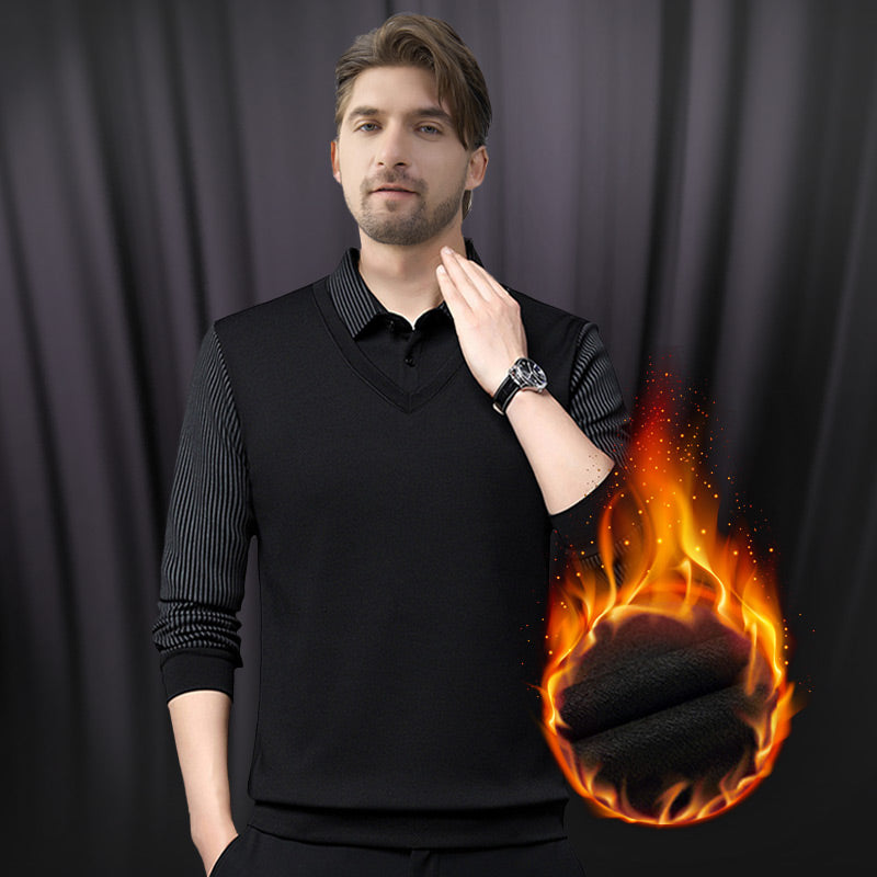 Charlie | Maglia polo a maniche lunghe da uomo