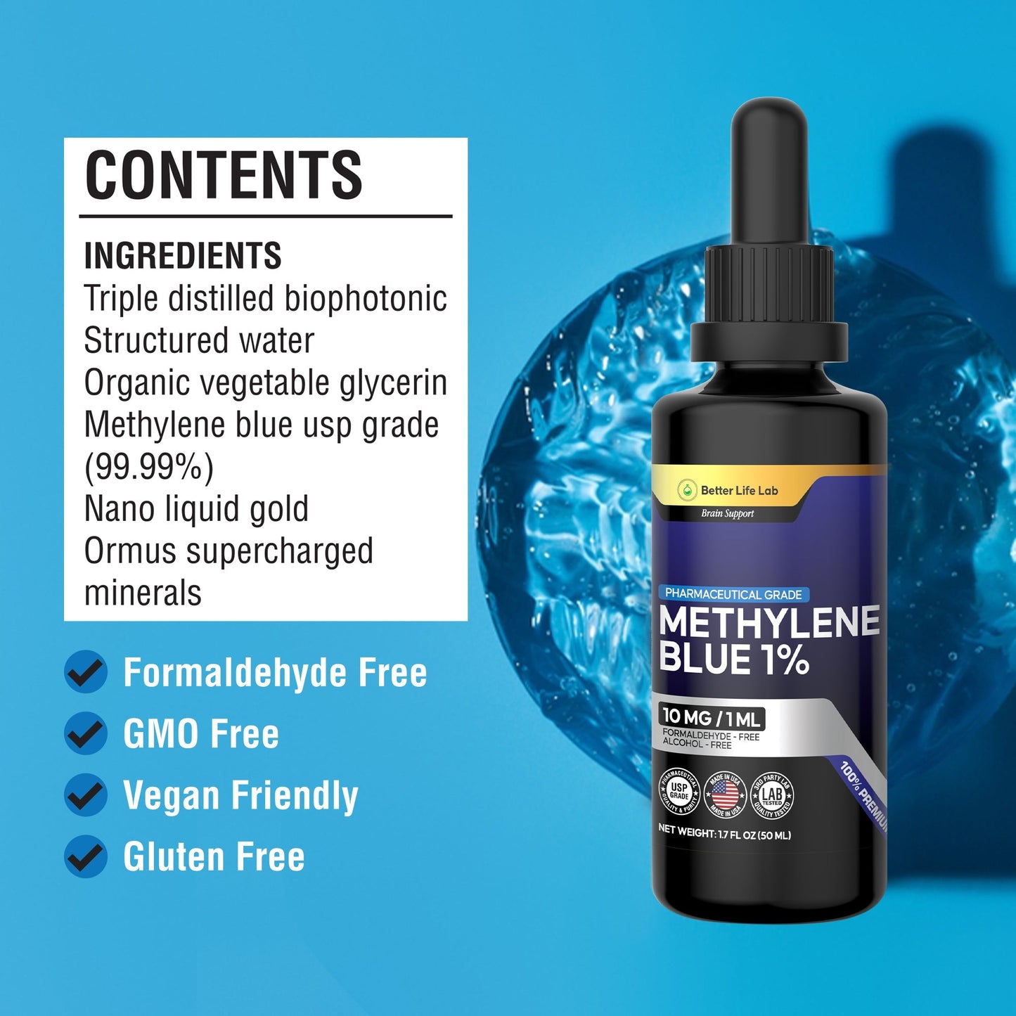 Blu di Metilene | Le Gocce Naturali che Proteggono, Potenziano e Trasformano la Tua Salute