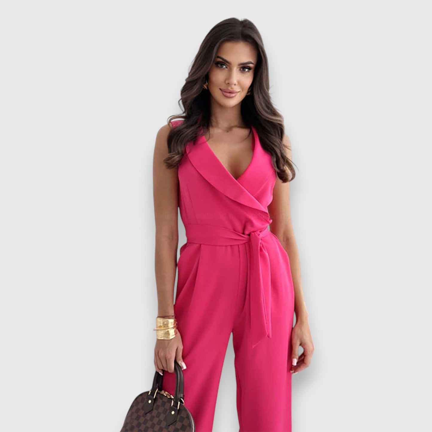 Ninailo | Tuta casual con scollo a V