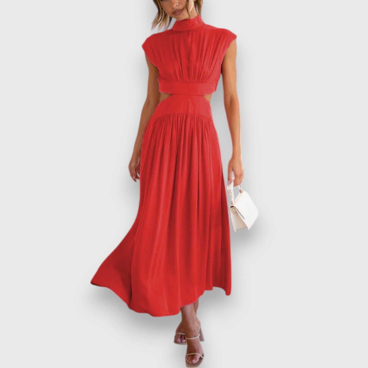 Liyi | Vestito lungo con collo alto