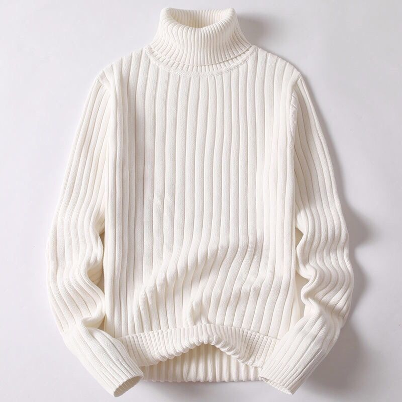 Juan™ | Maglione a Collo Alto a Costine da Uomo