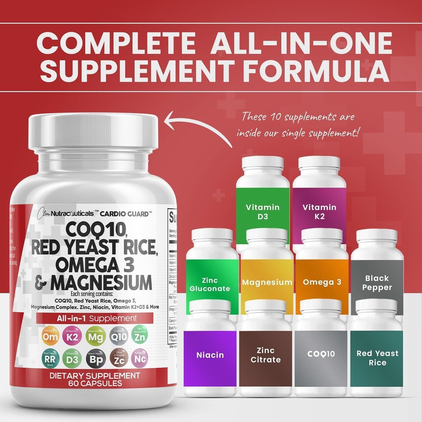 CardioVital | Capsule per il cuore, la digestione e la cura del colesterolo