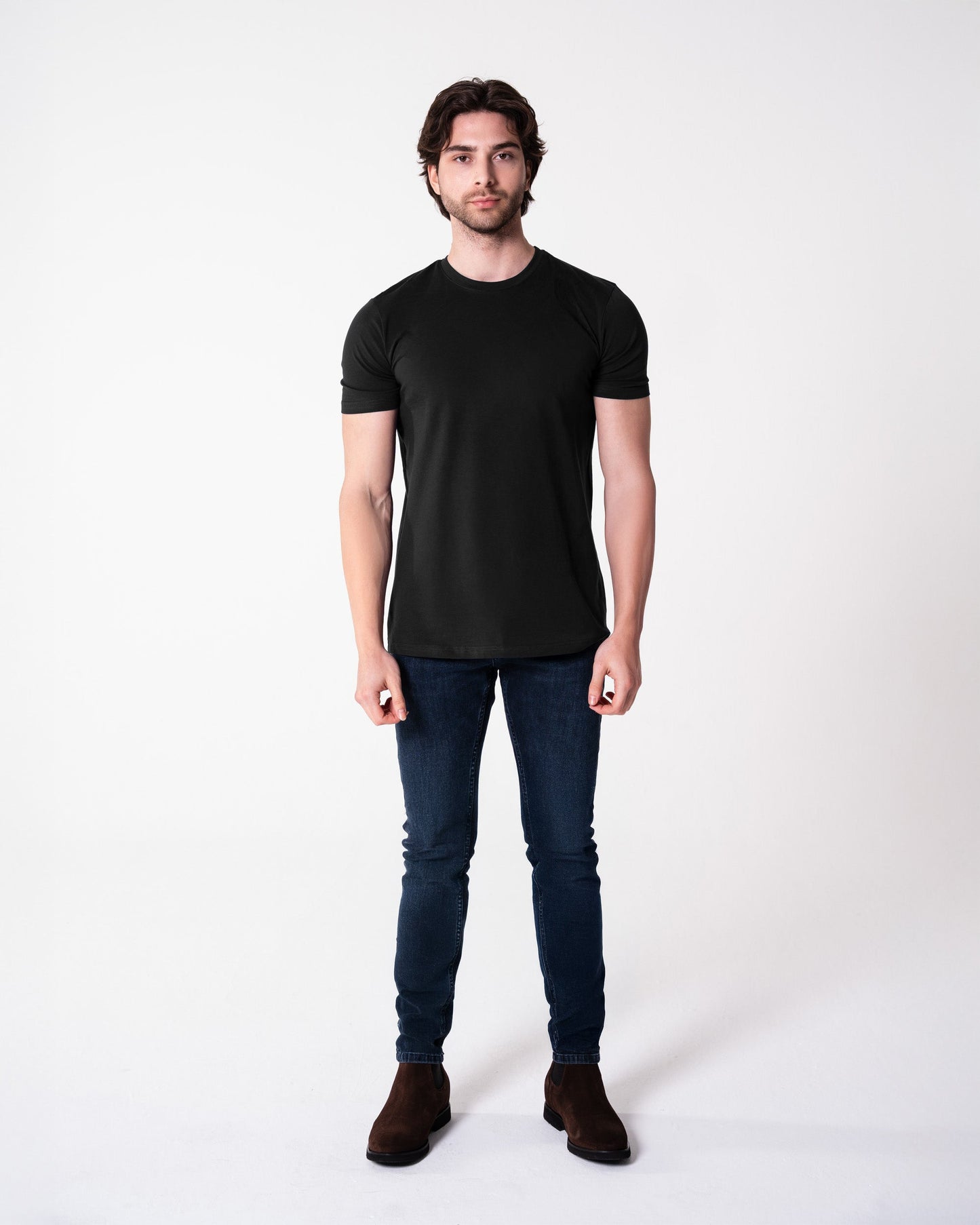 Luccas | T-shirt Nera per Uomo