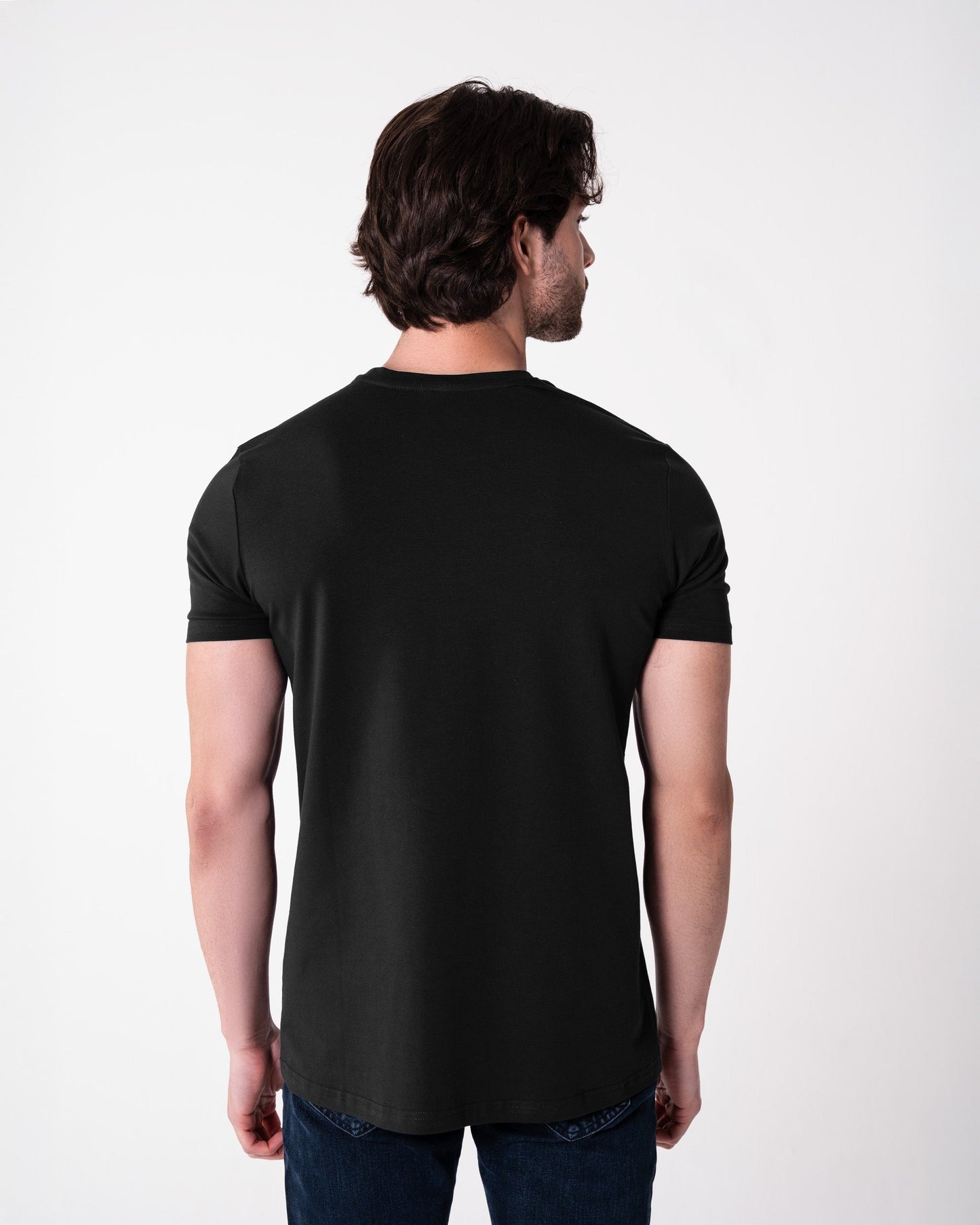 Luccas | T-shirt Nera per Uomo