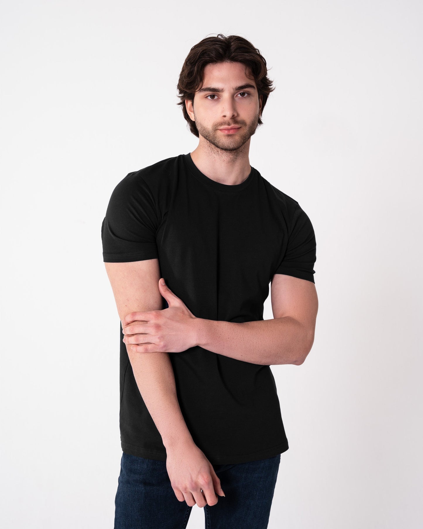 Luccas | T-shirt Nera per Uomo