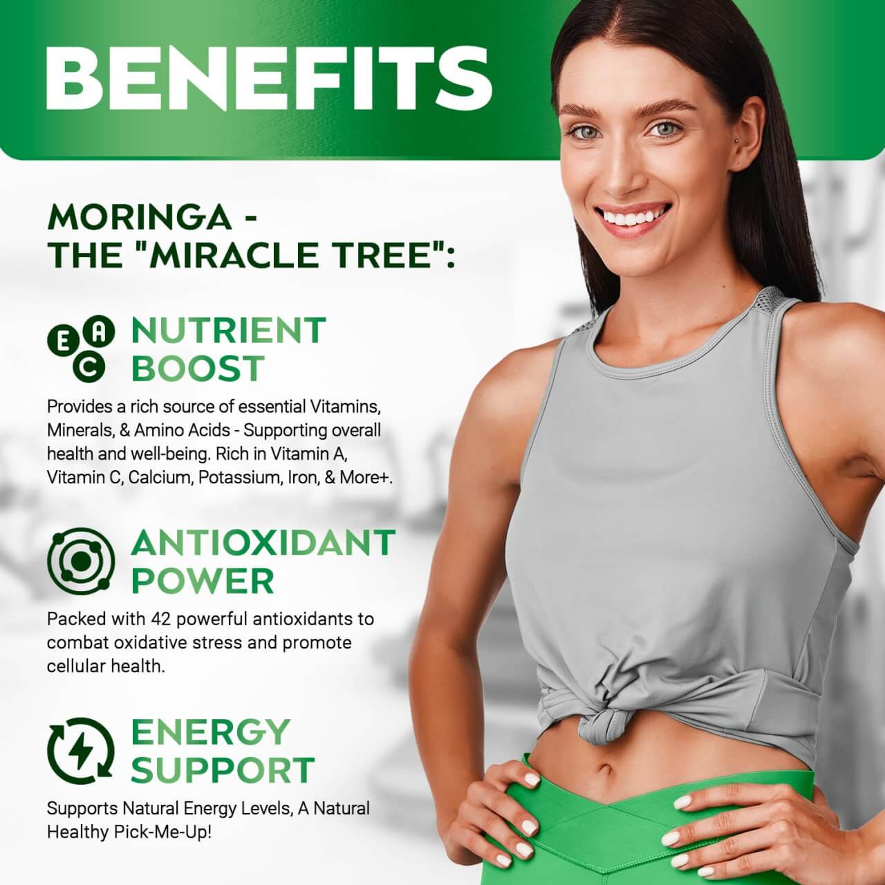 Capsule di Moringa 100% Naturale
