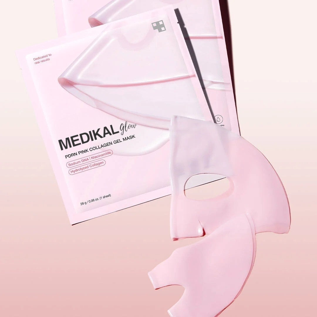 PinkRevive Mask™ | Maschera in gel con collagene rosa PDRN