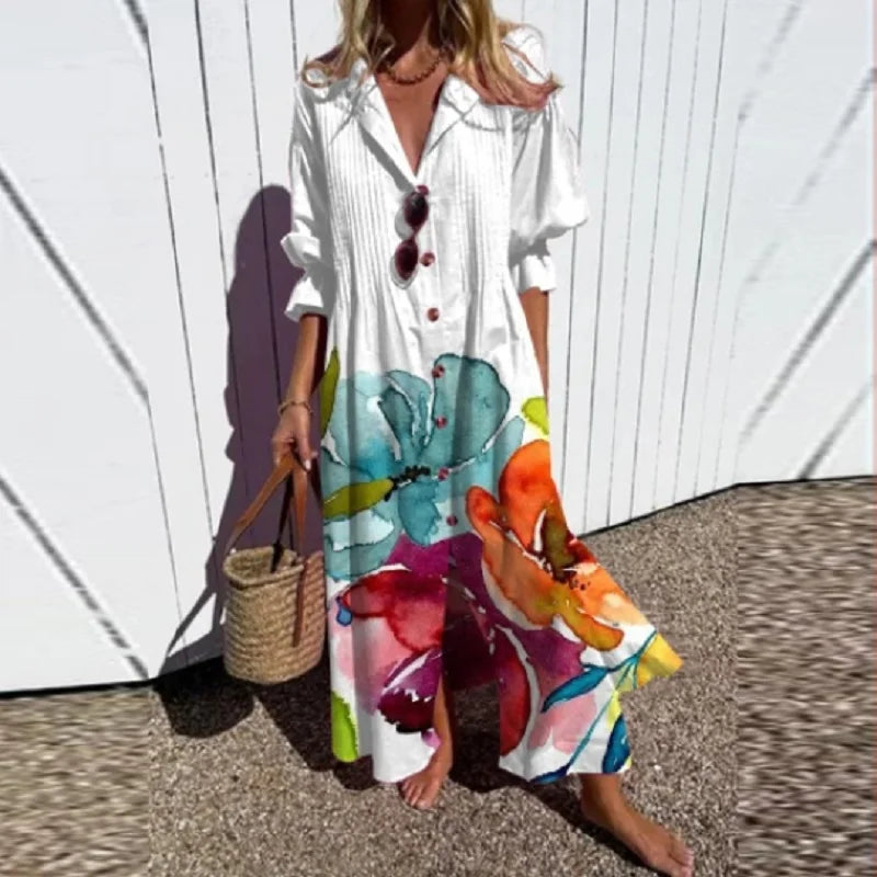 Lexira | Vestito Lungo Stile Bohemio