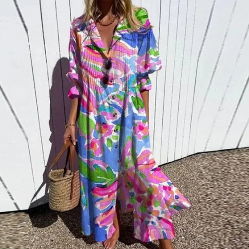 Lexira | Vestito Lungo Stile Bohemio