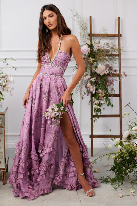 Zeelen | Vestito lungo stile elegante