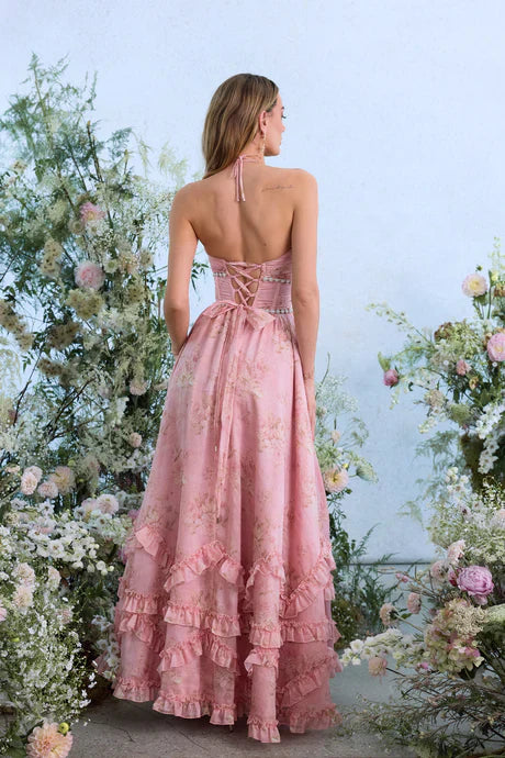 Zeelen | Vestito lungo stile elegante