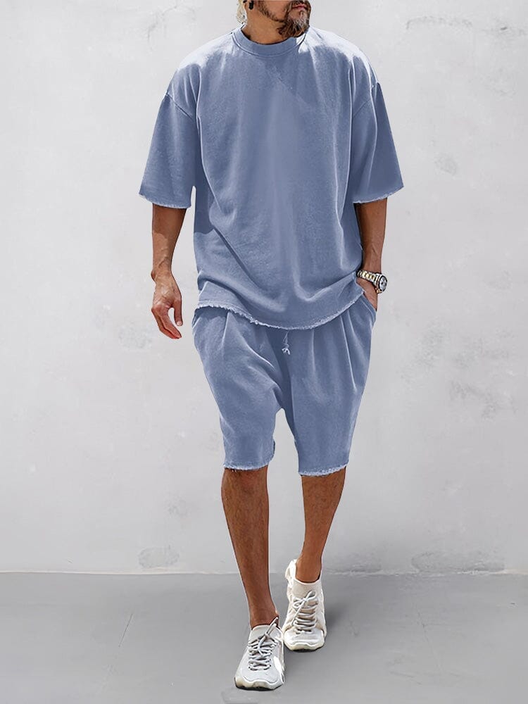Geordi | Completo Casual di Maglietta e Pantaloni Corti
