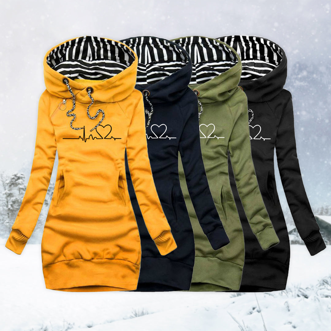 Cosima™ | Elegante maglione largo con cappuccio