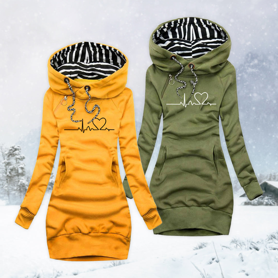 Cosima™ | Elegante maglione largo con cappuccio