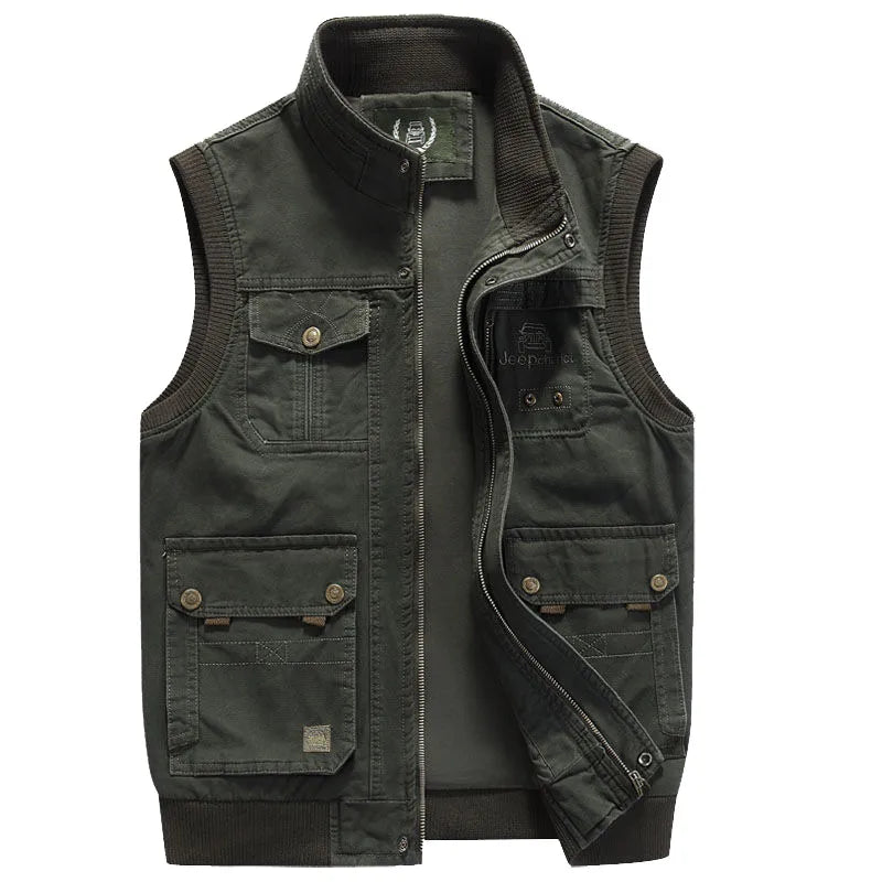 Armando™ | Gilet Multi-Tasche in Stile Vintage per Uomini