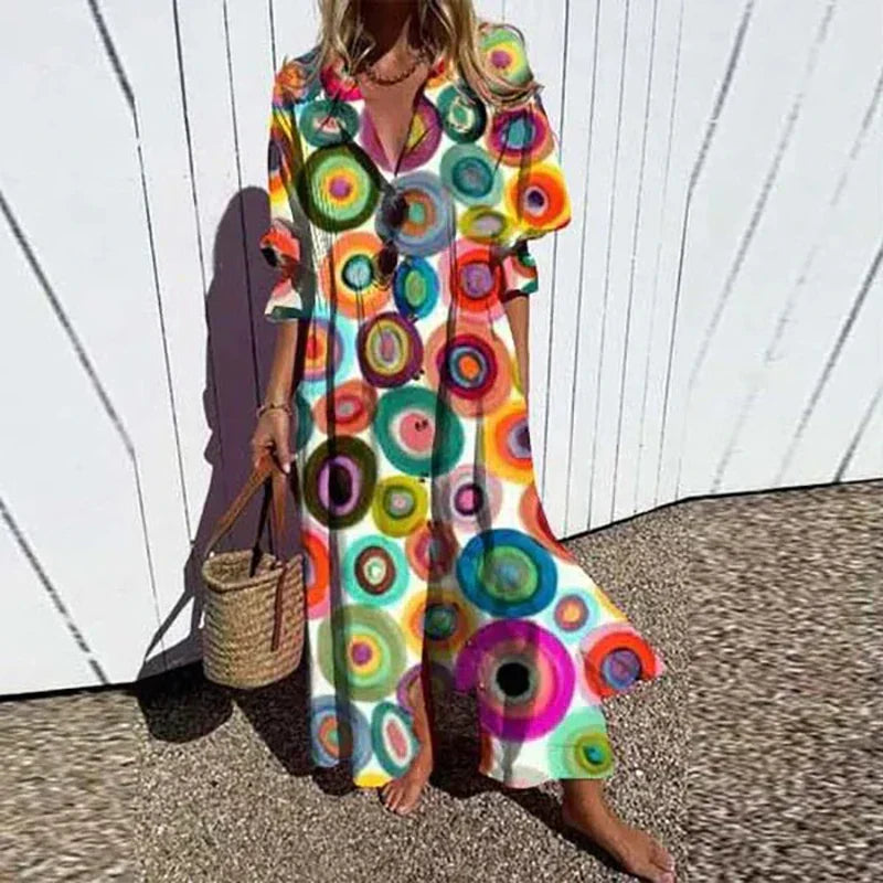 Lexira | Vestito Lungo Stile Bohemio