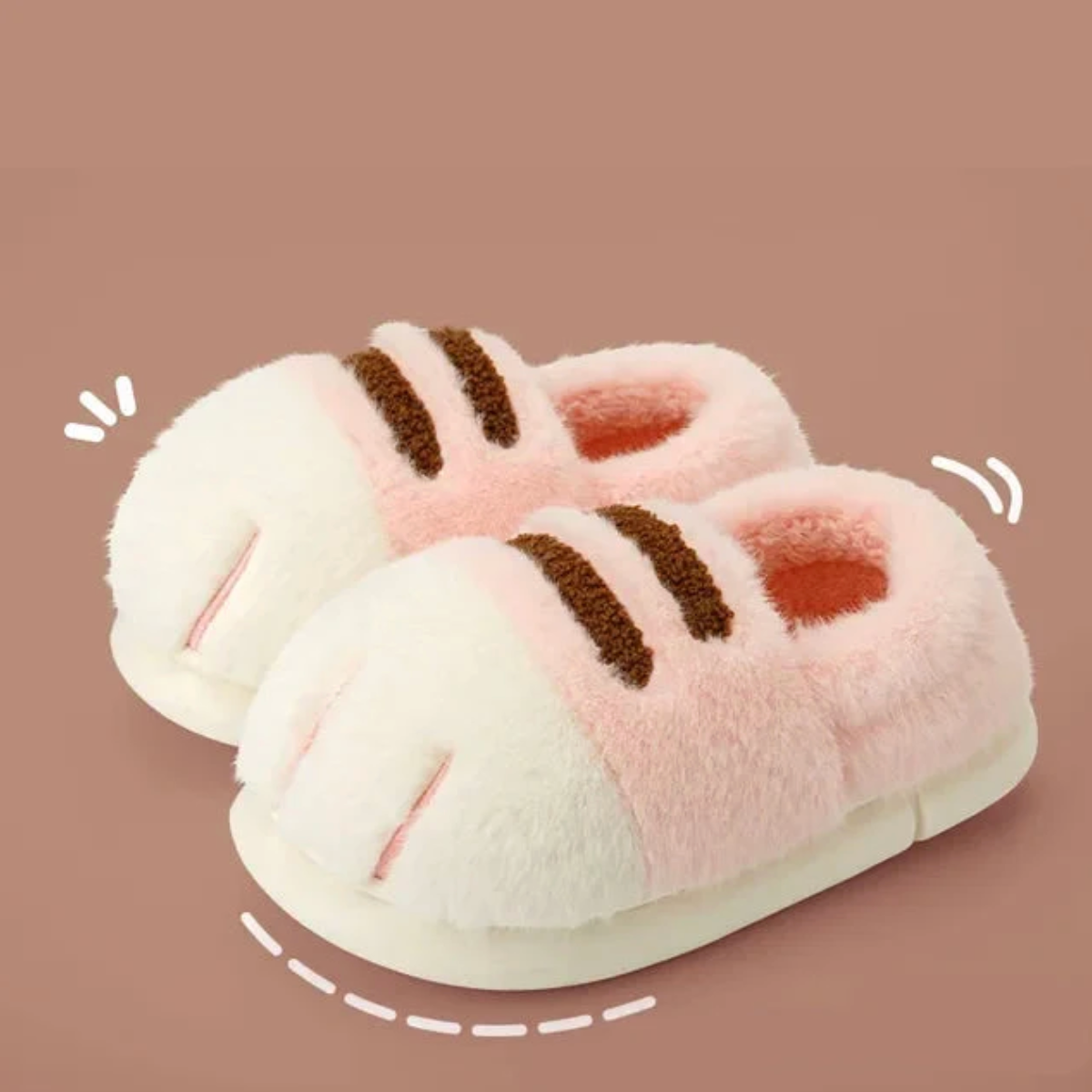 FelinePaws™ | Pantofole a Forma di Zampa di Gatto