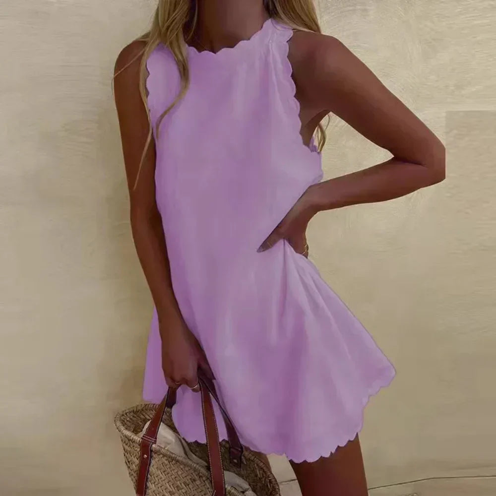 Gideon | Vestito Corto Collo Halter
