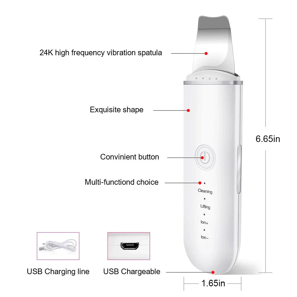 DermaWave™ | Scrubber Ultrasonico per la Pelle