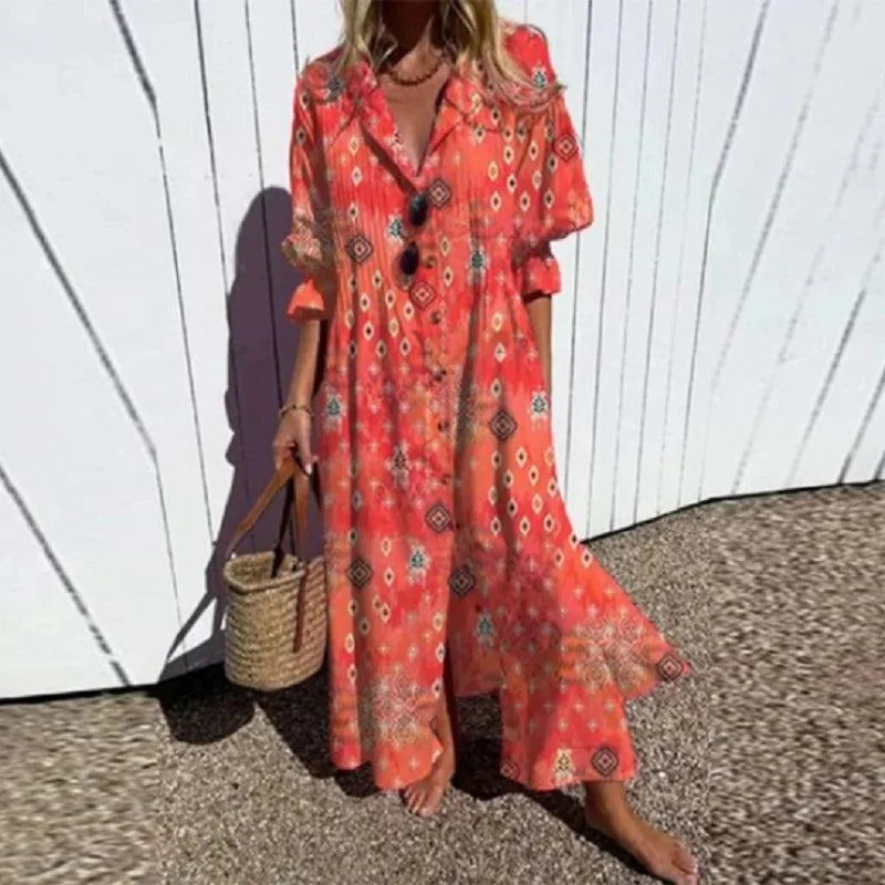 Lexira | Vestito Lungo Stile Bohemio