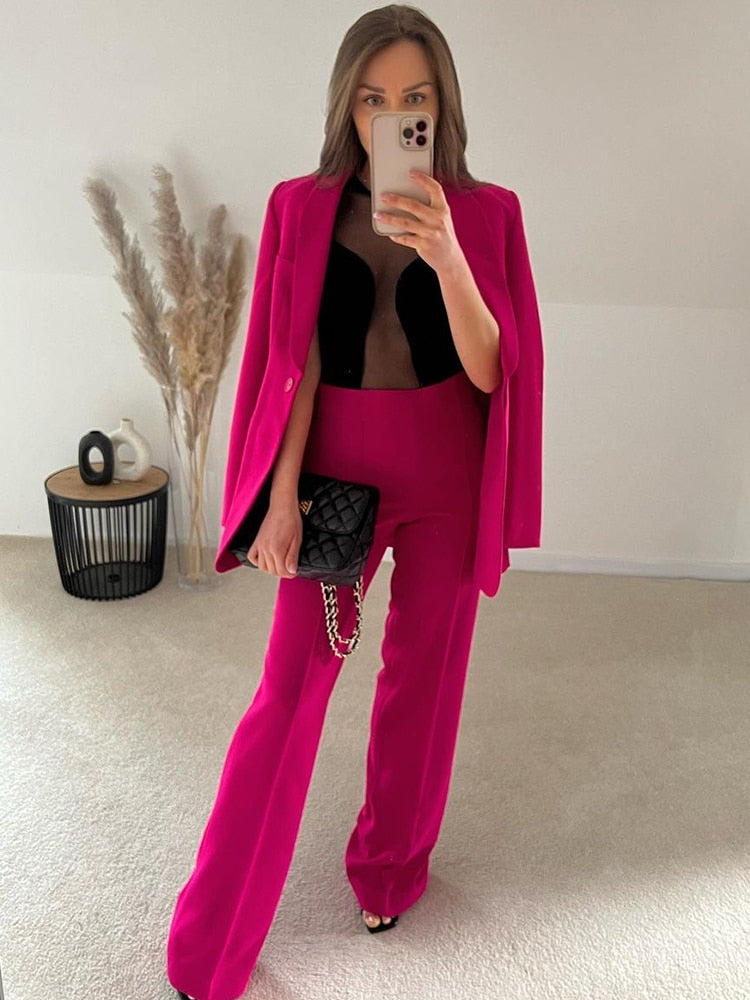 Annalisa | Elegante Completo di Blazer e Pantaloni