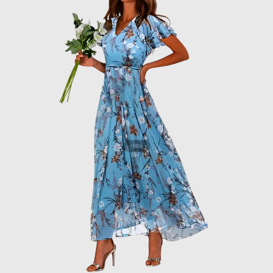 Aldania | Vestito Lungo Floreale