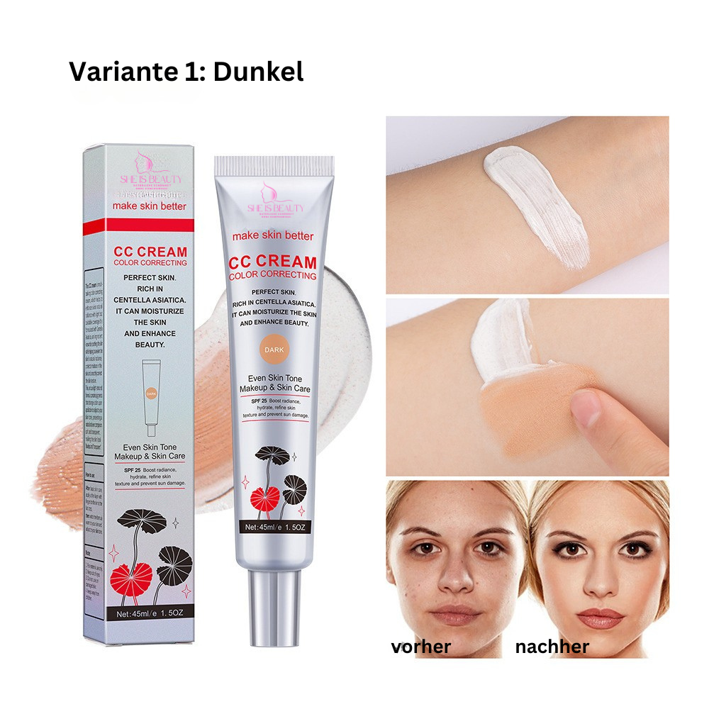 CC Cream | Correttore Make-up che si Adatta al Tuo Tono di Pelle