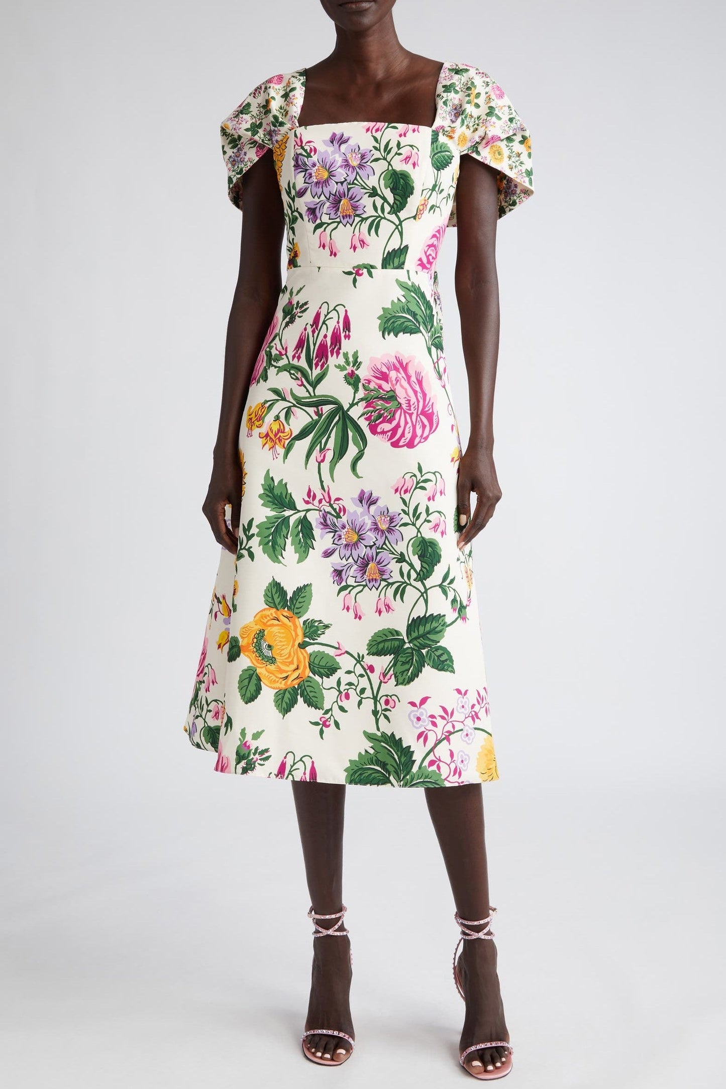 Zabel | Vestito Midi Floreale