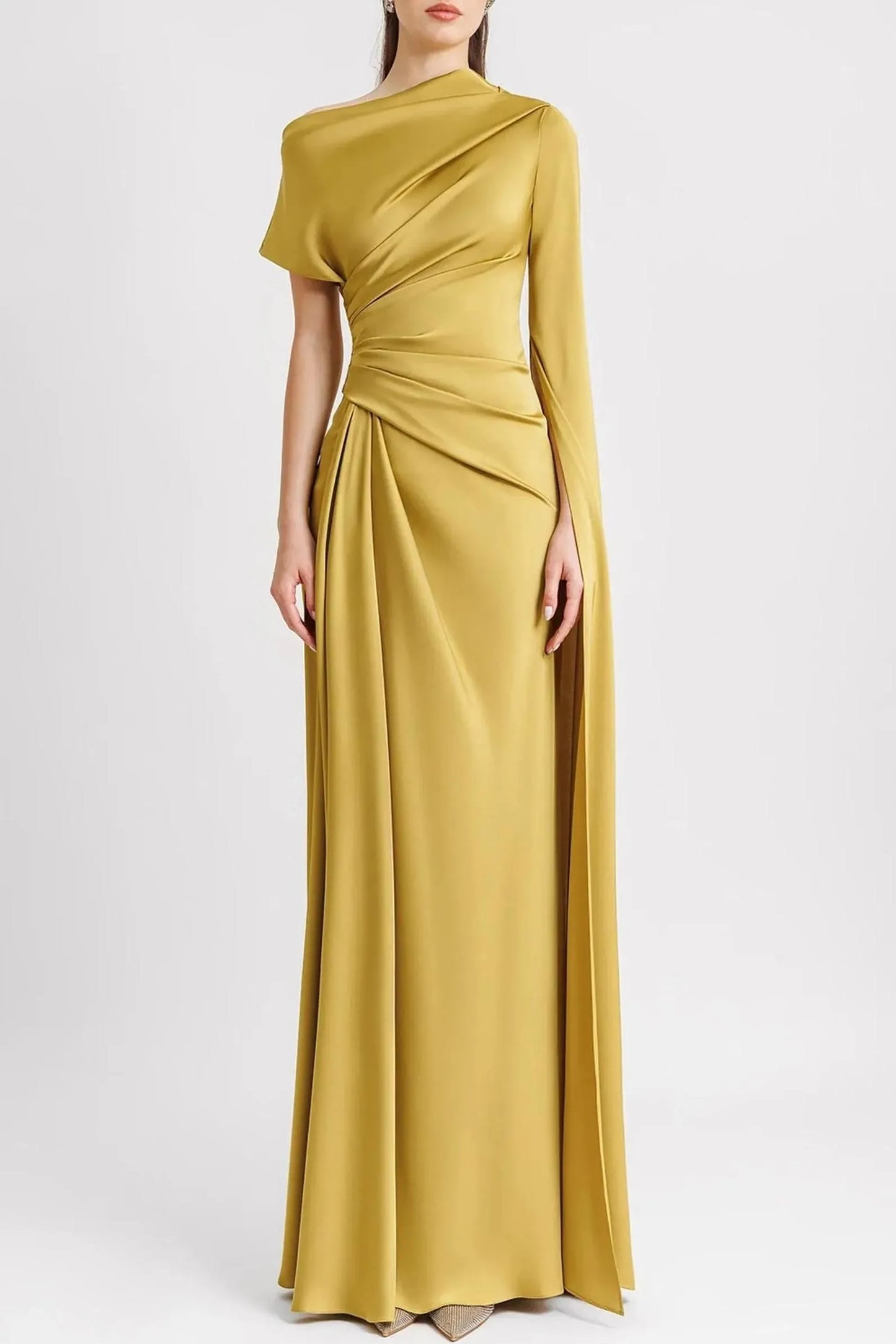 Zephyra | Elegante Vestito Lungo Satinato