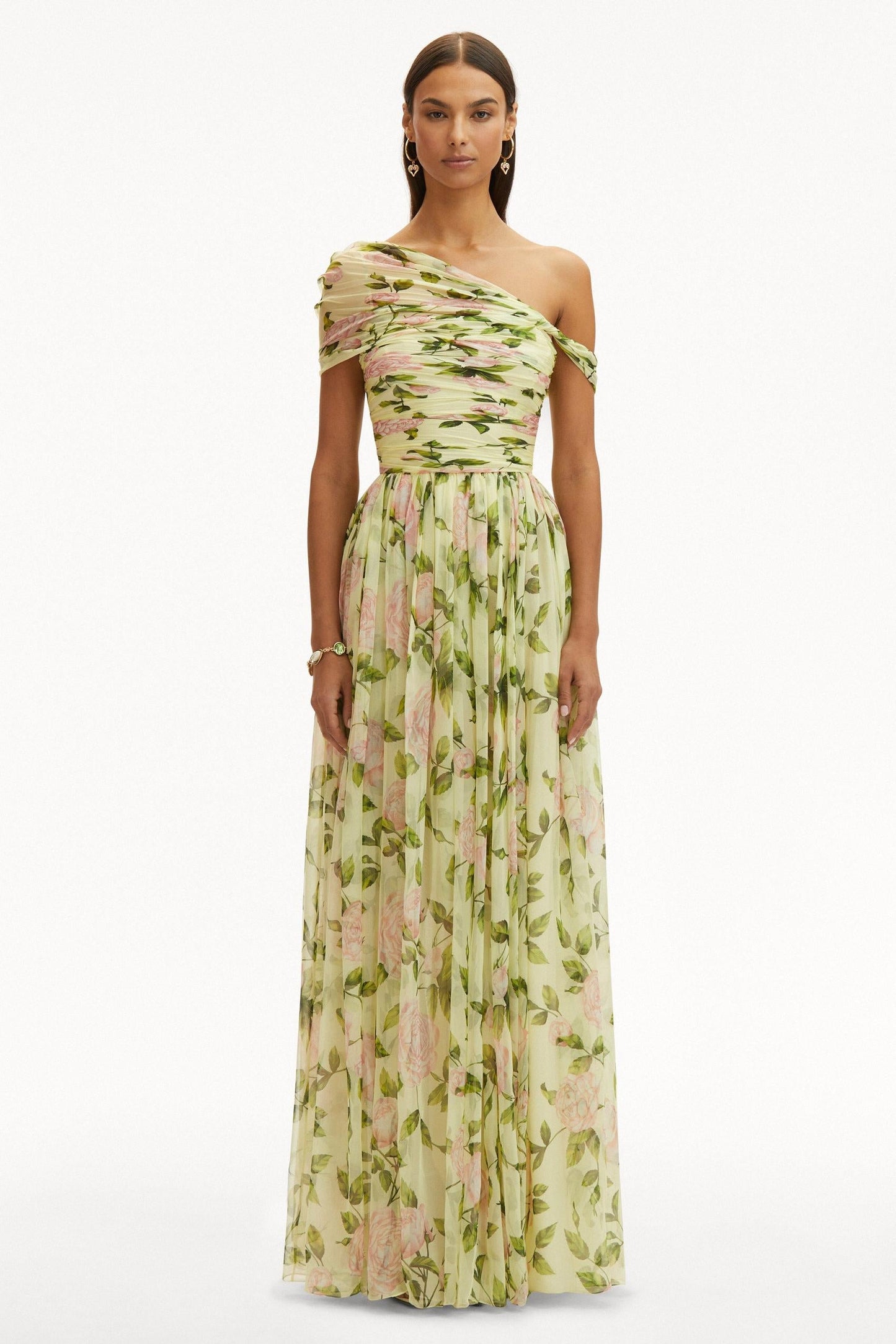 Zaniya | Vestito Lungo Floreale