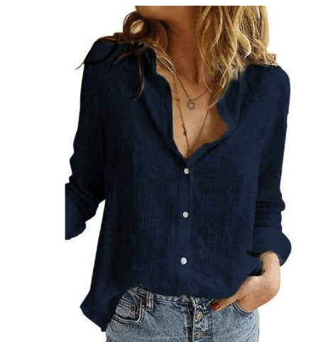 Gadea™ | Camicia da Donna in Lino e Cotone
