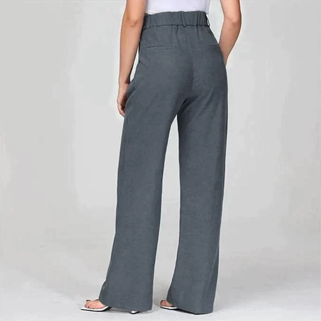 Ilse™ | Pantaloni Tailored a Gamba Larga