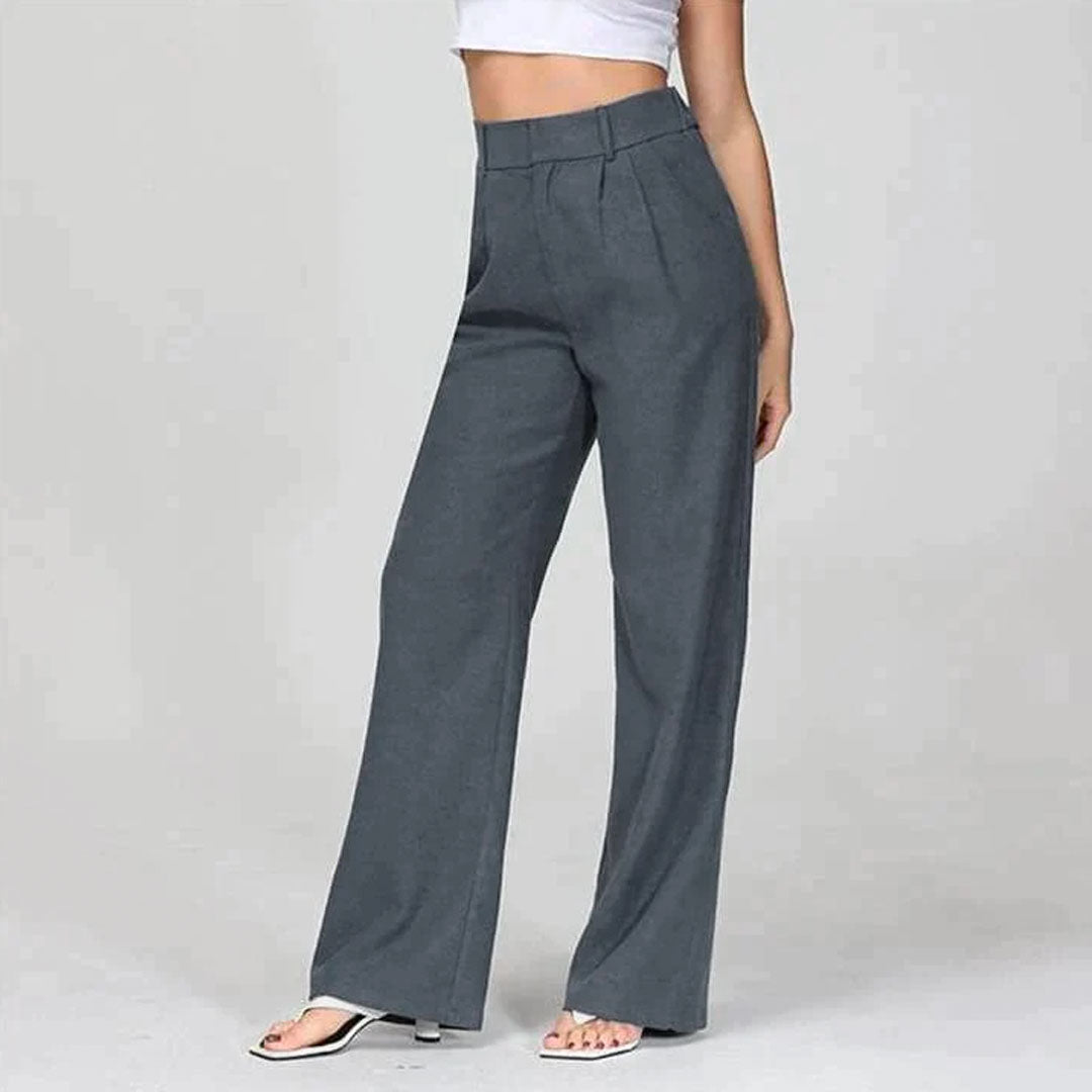 Ilse™ | Pantaloni Tailored a Gamba Larga