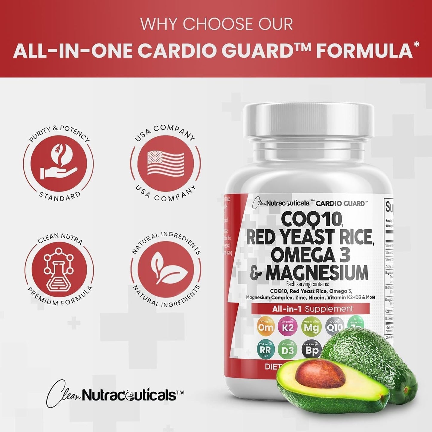 CardioVital | Capsule per il cuore, la digestione e la cura del colesterolo