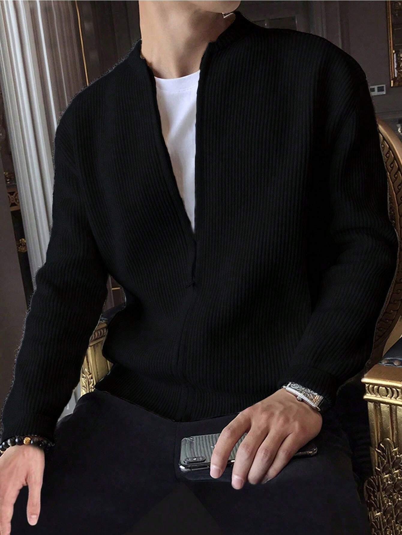 Austin | Cardigan con zip da uomo