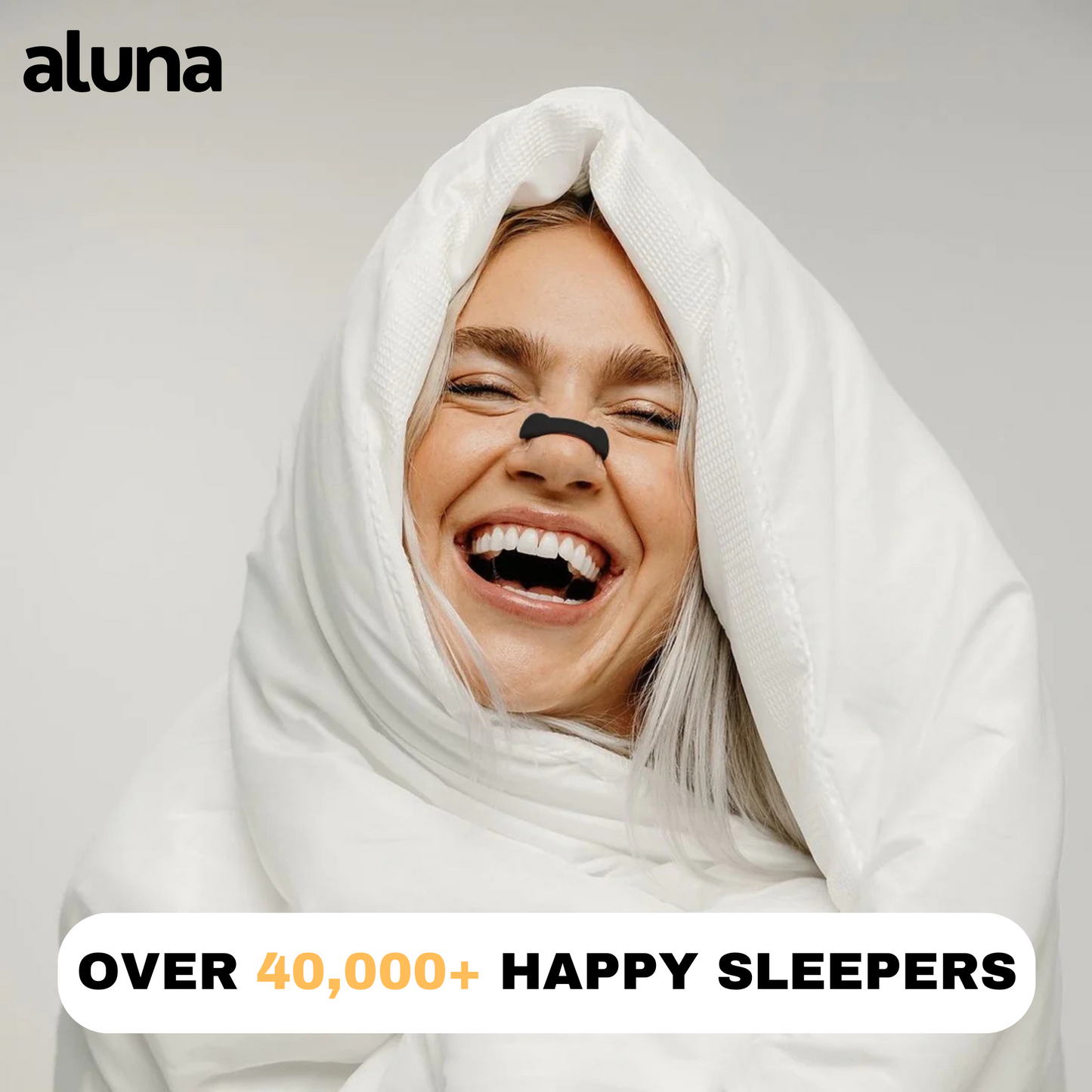 Aluna | Kit di Strisce Nasali per una Respirazione Migliore